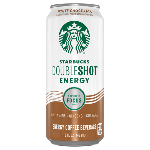 Starbucks Doubleshot White Chocolate Energy Coffee Drink | Hy-Vee