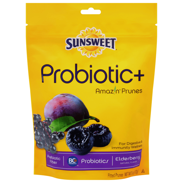 Sunsweet Probiotic+ Pitted Prunes | Hy-Vee Aisles Online Grocery