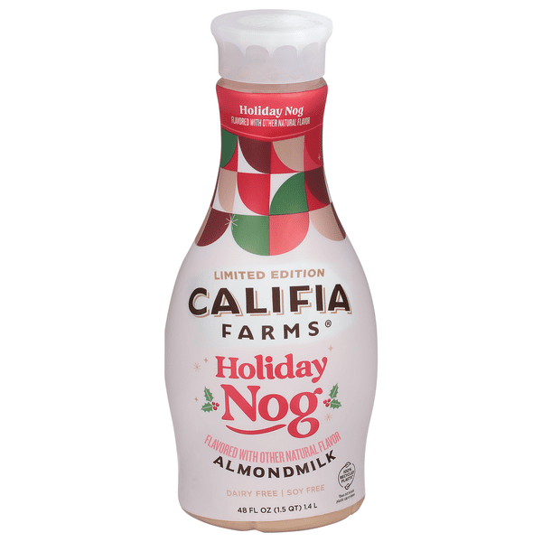 Califia Farms Holiday Nog Pure Almondmilk | Hy-Vee Aisles Online