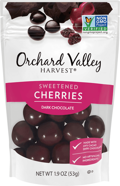 Orchard Valley Harvest Dark Chocolate Sweetened Cherries | Hy-Vee
