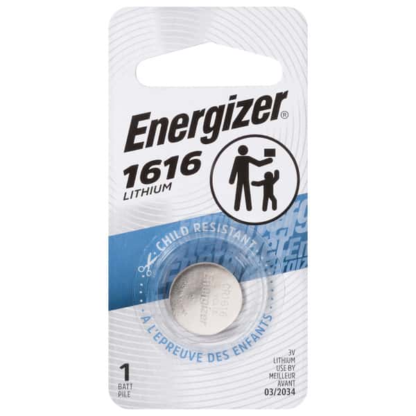 Energizer 1616 Lithium Coin Battery, 1 Pack | Hy-Vee Aisles Online