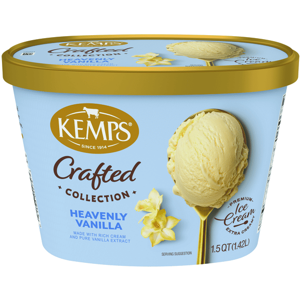 IS Cream様　UPG ファンネル　2個 Kemps Simply Crafted Heavenly Vanilla Premium Ice Cream | Hy-Vee