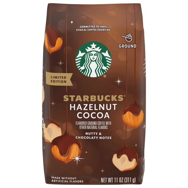 Starbucks Coffee, Hazelnut Cocoa, Ground | Hy-Vee Aisles Online