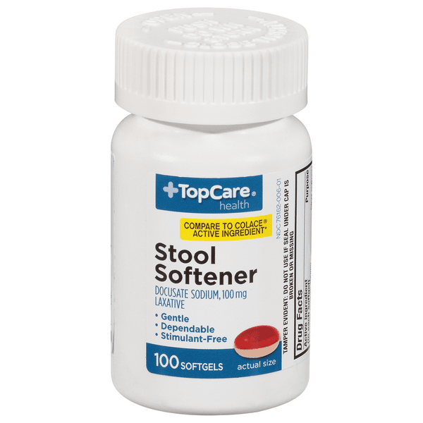 TopCare Stool Softener Laxative Softgels | Hy-Vee Aisles Online