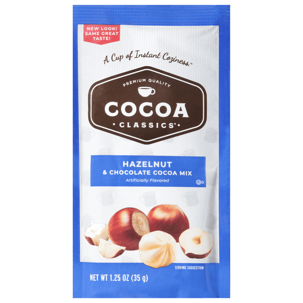 Cocoa Classics Cocoa Mix, Hazelnut & Chocolate | Hy-Vee Aisles