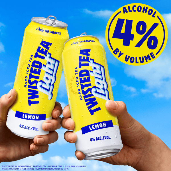 Twisted Tea Light Hard Iced Tea | Hy-Vee Aisles Online Grocery
