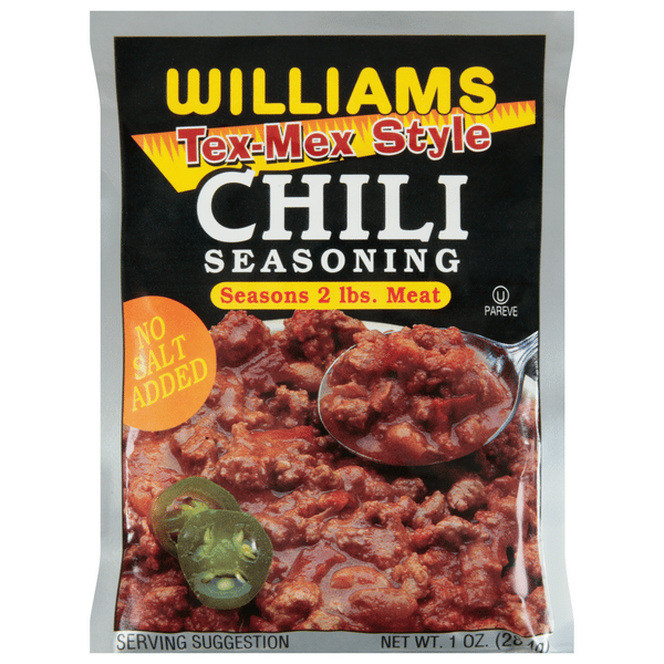 Williams Tex-Mex Style Chili Seasoning | Hy-Vee Aisles Online
