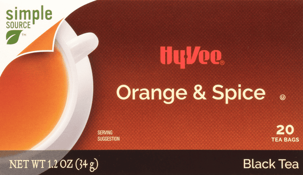 Hy-Vee Orange & Spice Black Tea Bags | Hy-Vee Aisles Online