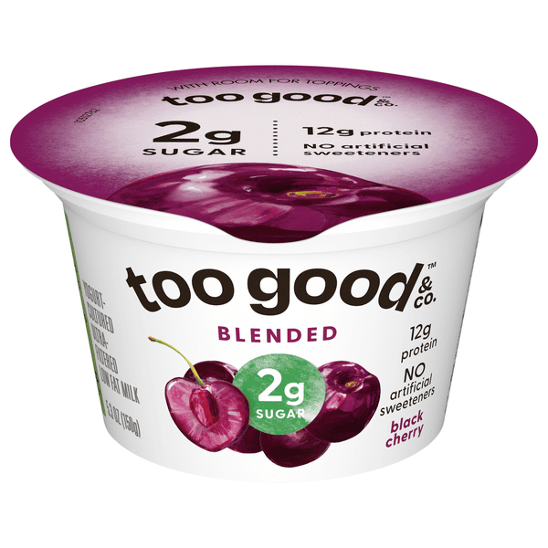 セルディアーi シェイク(ヨーグルト) Too Good Black Cherry Greek Yogurt | Hy-Vee Aisles Online Grocery