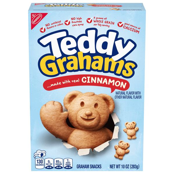 期間限定　美品　NICENESS GRAHAM Nabisco Teddy Grahams Cinnamon Graham Snacks | Hy-Vee Aisles
