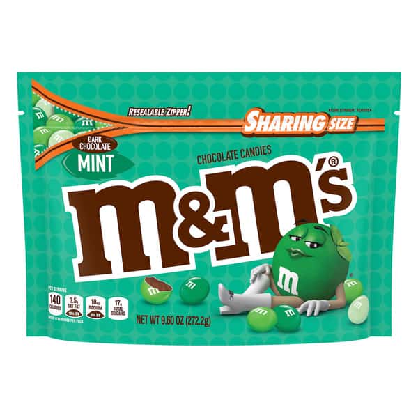 M&M's Dark Chocolate Mint Sharing Size | Hy-Vee Aisles Online
