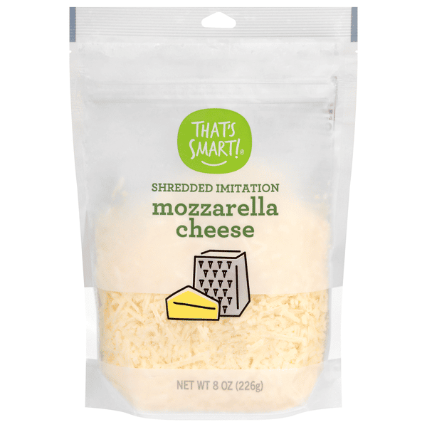 That's Smart! Shredded Imitation Mozzarella Cheese 8 oz | Hy-Vee