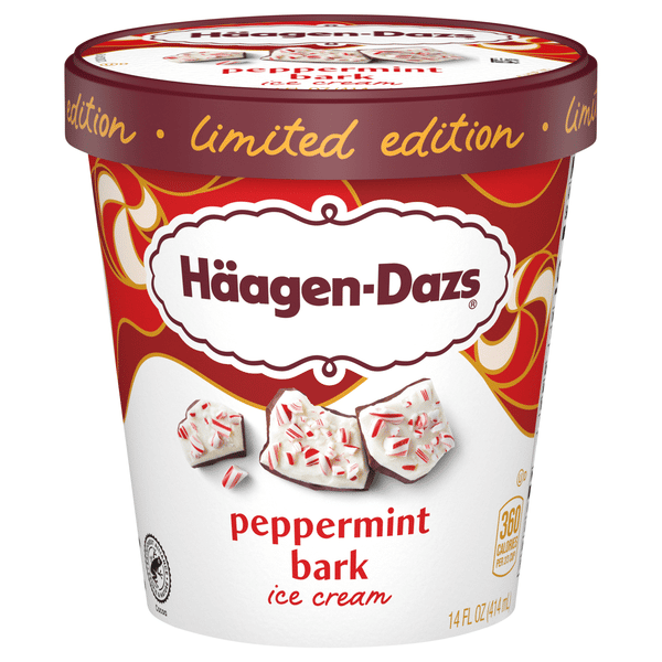 Häagen-Dazs Limited Edition Peppermint Bark Ice Cream | Hy-Vee