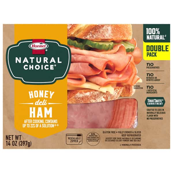 Hormel Natural Choice Honey Sliced Deli Ham | Hy-Vee Aisles Online