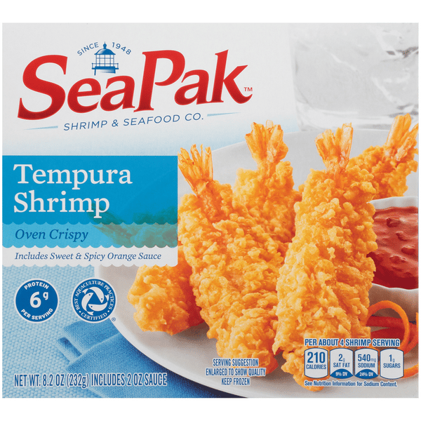 SeaPak Tempura Shrimp Oven Crispy | Hy-Vee Aisles Online Grocery
