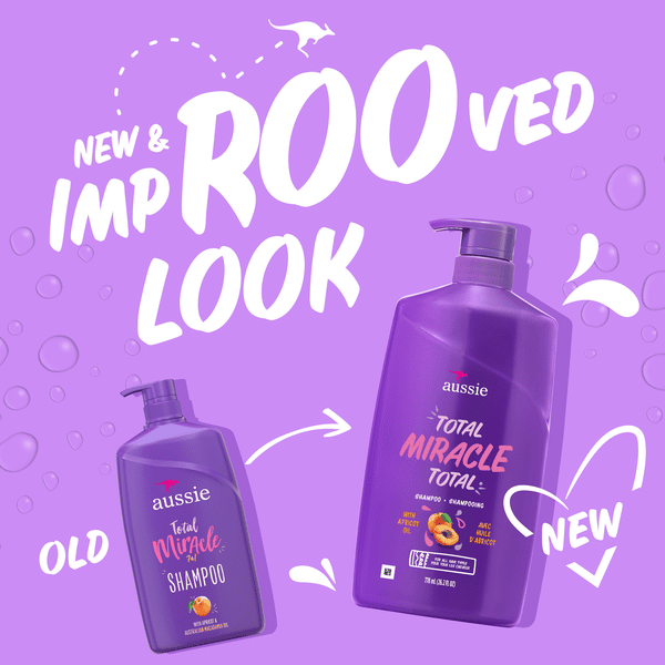 Aussie Total Miracle 7n1 Shampoo with Apricot & Australian