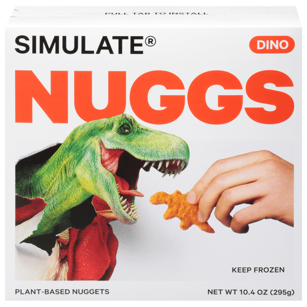 Simulate Nuggs, Dino, Plant-Based Nuggets | Hy-Vee Aisles Online