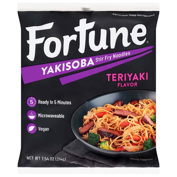 Fortune Yakisoba Stir Fry Noodle Teriyaki | Hy-Vee Aisles Online