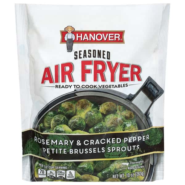 Hanover Air Fryer, Rosemary & Cracked Pepper Petite Brussels