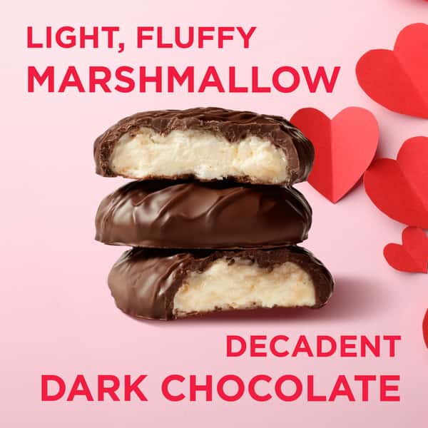 Russell Stover Dark Chocolate Marshmallow Heart | Hy-Vee Aisles