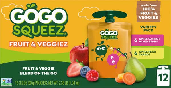 Gogo Squeez Fruit & Veggie | Hy-Vee Aisles Online Grocery Shopping