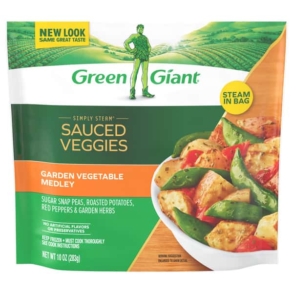 Green Giant Simply Steam Lightly Sauced Garden Vegetable Medley 10