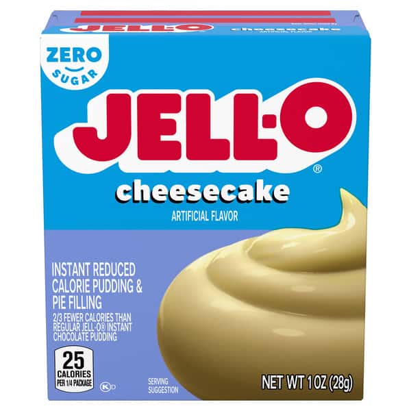 Jell-O Sugar Free Fat Free Cheesecake Instant Pudding & Pie