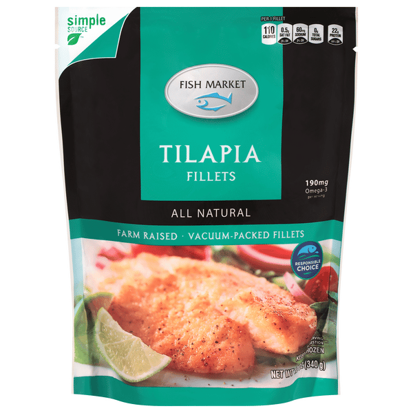 Fish Market Tilapia Fillets | Hy-Vee Aisles Online Grocery Shopping