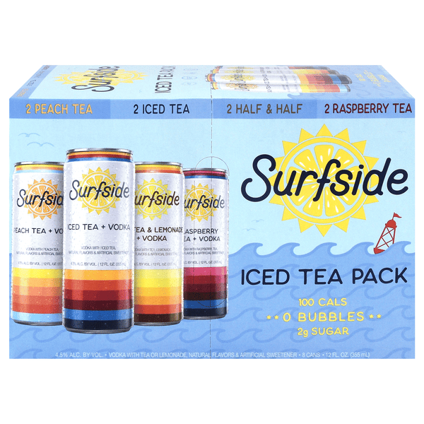 Surfside Starter Pack, Vodka Variety 8Pk | Hy-Vee Aisles Online