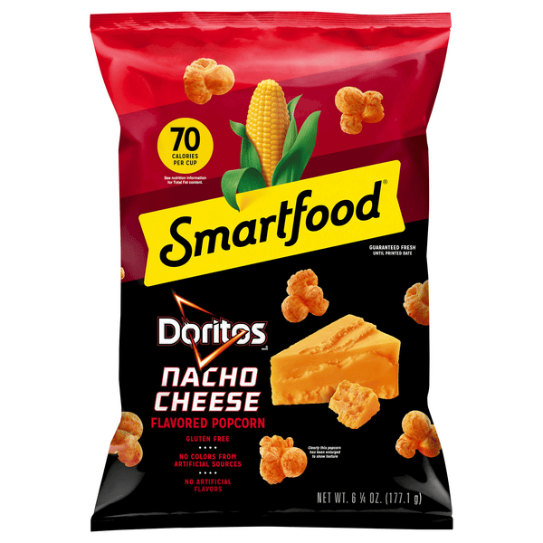Smartfood Popcorn, Nacho Cheese Flavored | Hy-Vee Aisles Online