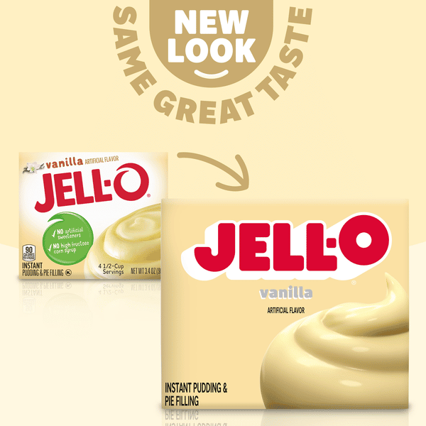 Jell-O Vanilla Instant Pudding & Pie Filling Mix | Hy-Vee Aisles