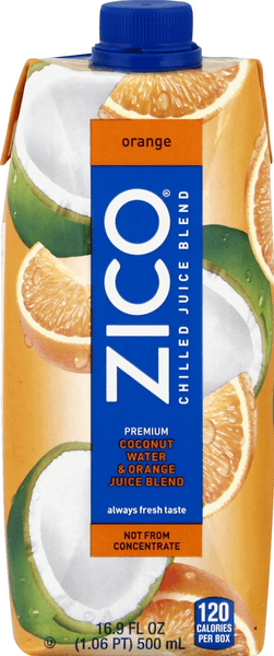Zico Orange Chilled Juice Blend | Hy-Vee Aisles Online Grocery