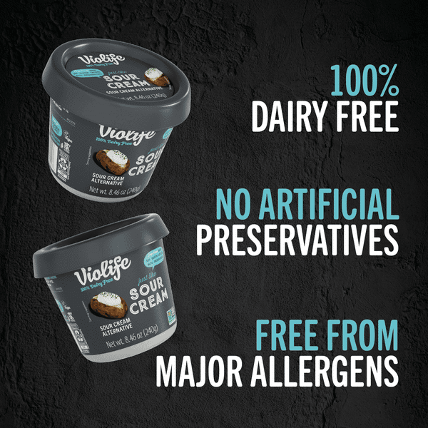 Violife Just Like Sour Cream, Dairy-Free Vegan | Hy-Vee Aisles