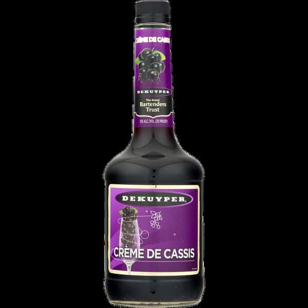 DeKuyper Crème De Cassis Liqueur 750 ml | Hy-Vee Aisles Online