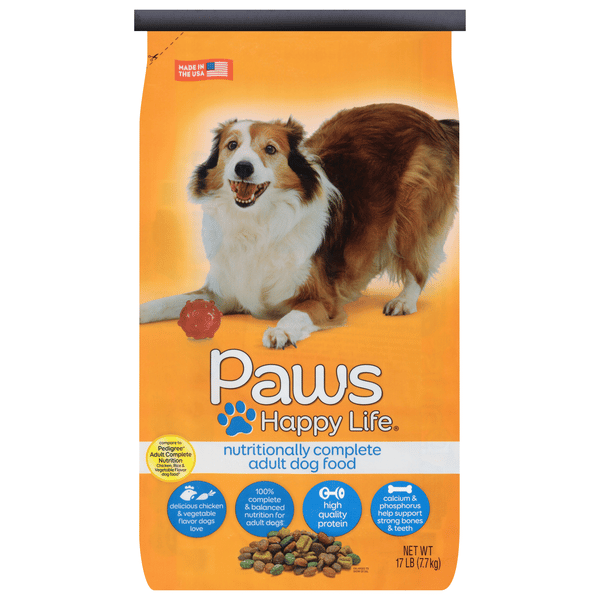 Paws Happy Life Nutritional Complete Dog Food Chicken | Hy-Vee