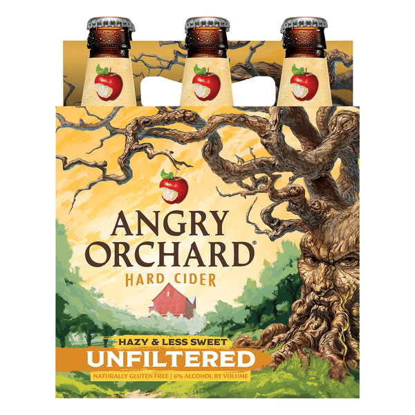 Angry Orchard Unfiltered Hard Cider, Spiked 6pk | Hy-Vee Aisles