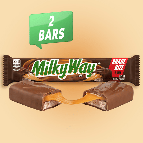 Milky Way Bars - 2 CT | Hy-Vee Aisles Online Grocery Shopping