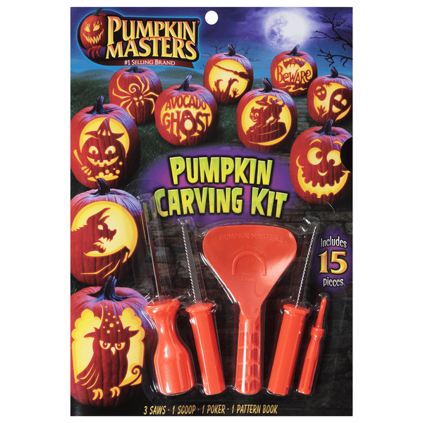 Pumpkin Masters Pumpkin Carving Kit 15 Pieces 1 ea | Hy-Vee Aisles