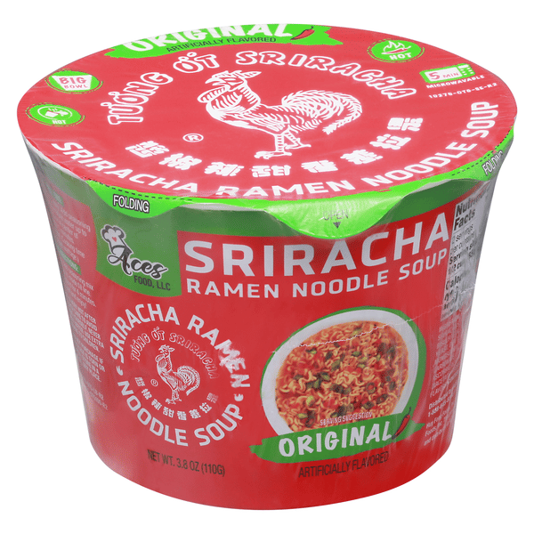 Aces Food Sriracha Original Ramen Noodle Soup | Hy-Vee Aisles