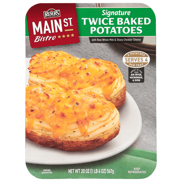 Resers Main St Bistro Twice Baked Signature Potatoes | Hy-Vee
