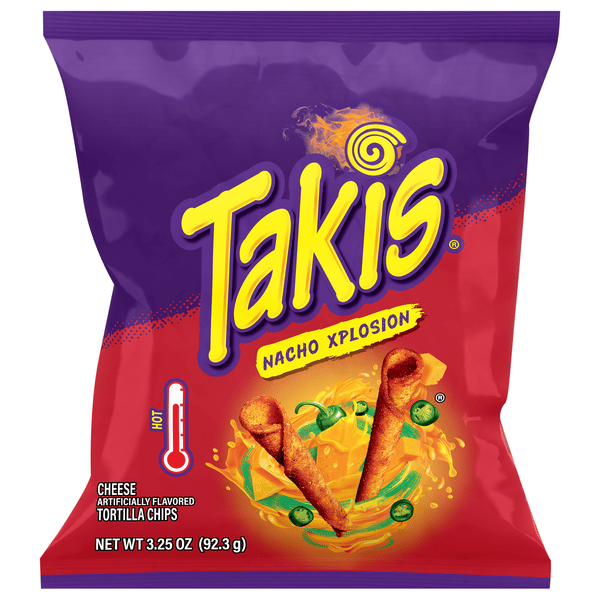 Takis Hot Nacho Xplosion Tortilla Chips 3.25 oz | Hy-Vee Aisles