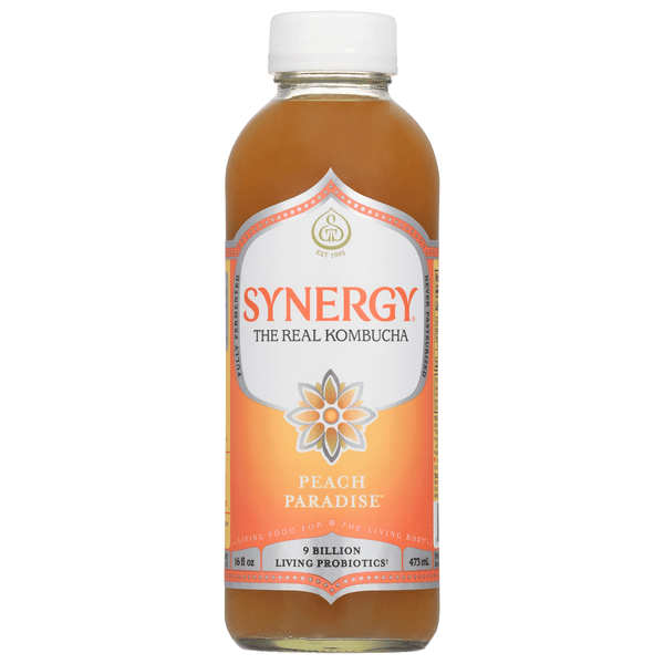 Gts Synergy Raw Kombucha, Peach Paradise | Hy-Vee Aisles Online