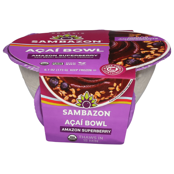 Sambazon Organic Amazon Superberry Acai Bowl 6.1 oz | Hy-Vee