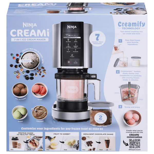 Ninja Creami 7-in-1 Ice Cream Maker 1 ea | Hy-Vee Aisles Online
