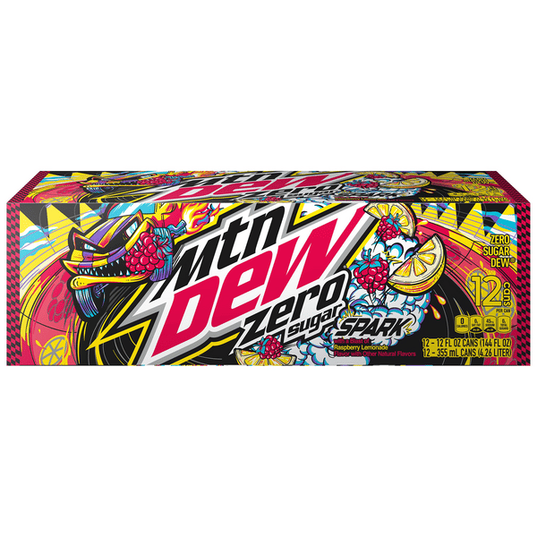 Mountain Dew Spark, Zero Sugar 12 Pack | Hy-Vee Aisles Online