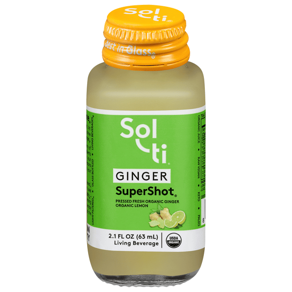 Sol-ti Living Beverage, Ginger, Supershot | Hy-Vee Aisles Online