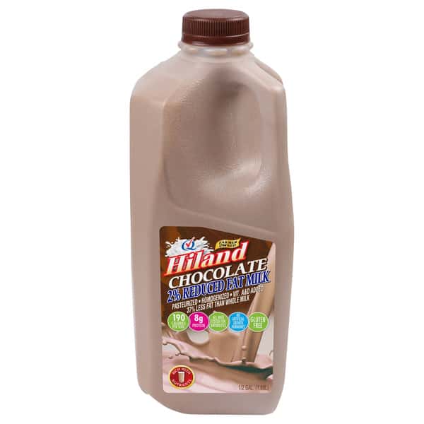 Hiland 2% Reduced Fat Chocolate Milk | Hy-Vee Aisles Online