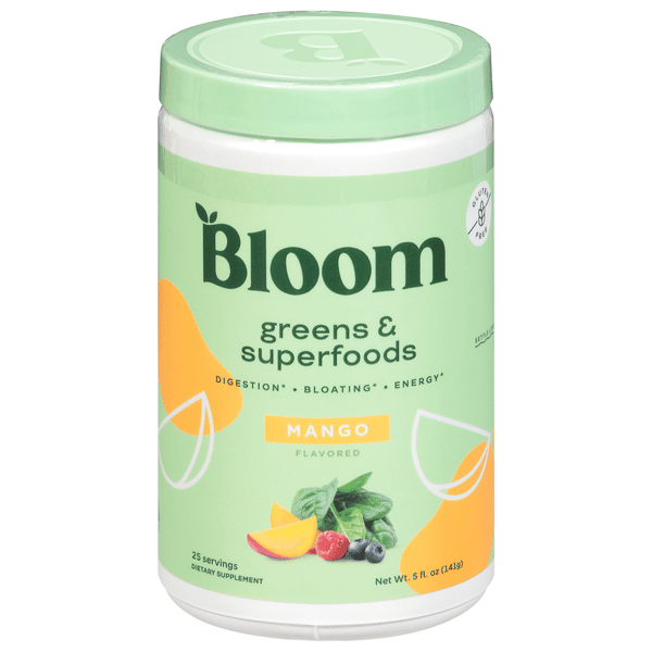 Bloom Mango Greens & Superfoods 4.99 oz | Hy-Vee Aisles Online