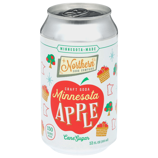 Northern Soda Company, Minnesota Apple Craft Soda 4Pk | Hy-Vee