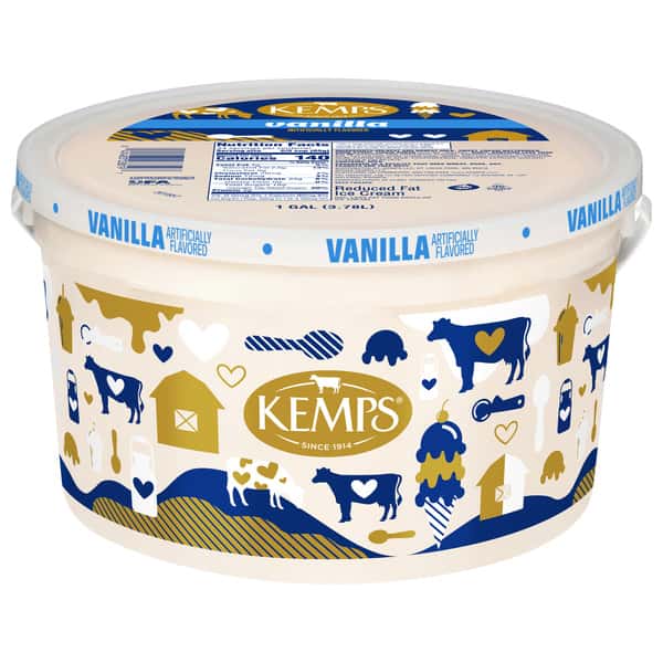 Kemps Vanilla Ice Cream Family Size | Hy-Vee Aisles Online Grocery
